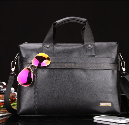 Elite Men's Sleek Business Shoulder Bag