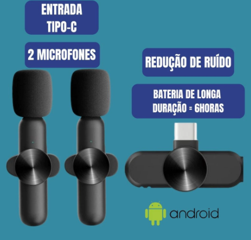 Compact Wireless Lapel Microphone for Multimedia Recording