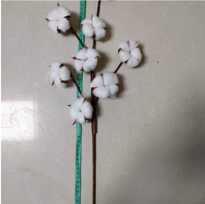 Synthetic Cotton Blossom Stems