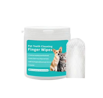 Pet-Safe Ear Cleaning Finger Wipes