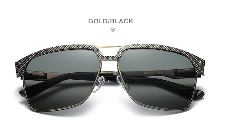Classic Polarized Sunglasses with Spring Hinges
