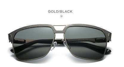 Classic Polarized Sunglasses with Spring Hinges