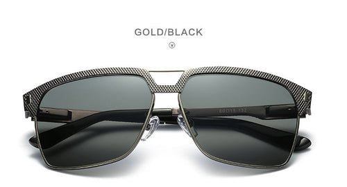 Classic Polarized Sunglasses with Spring Hinges