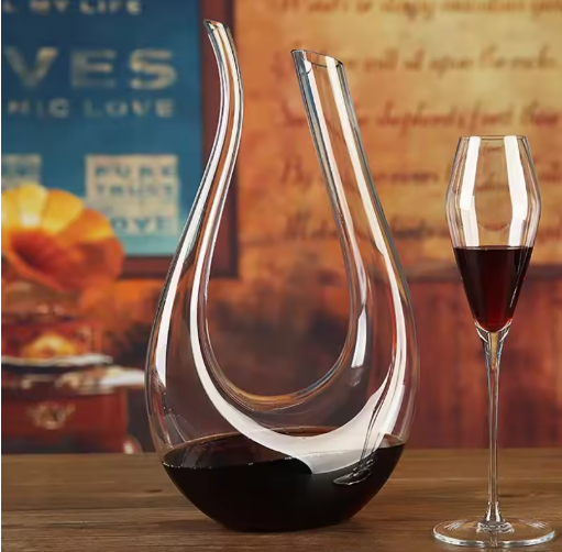 Elegant Crystal Decanter