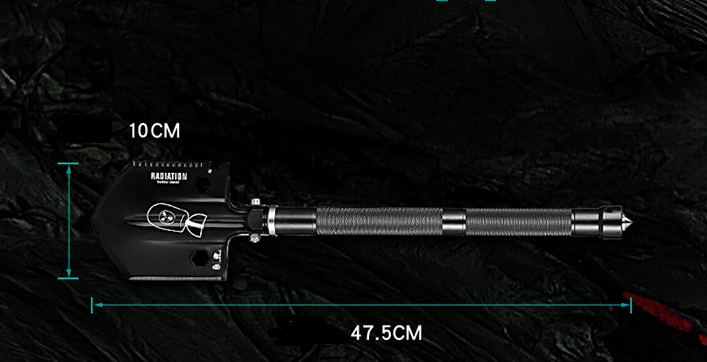 Compact Tactical Adventure Shovel