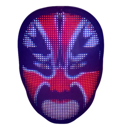 Full Color LED Interactive Face Mask