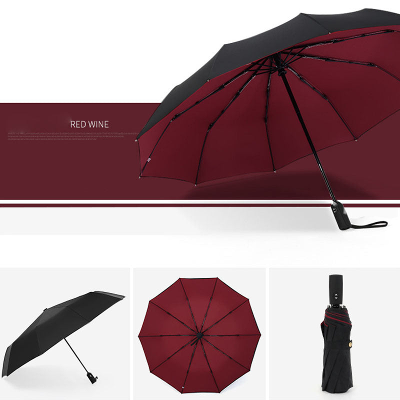 Dual Layer UV Shield Umbrella - Automatic
