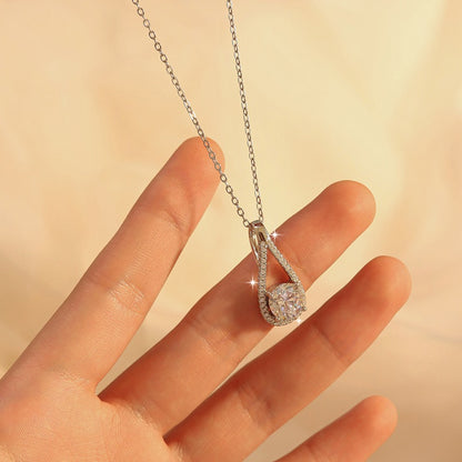 Elegant S925 Silver Heart Necklace