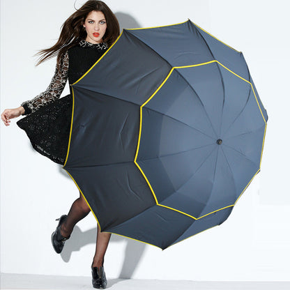 MegaFold Dual Layer Umbrella - Windproof Design