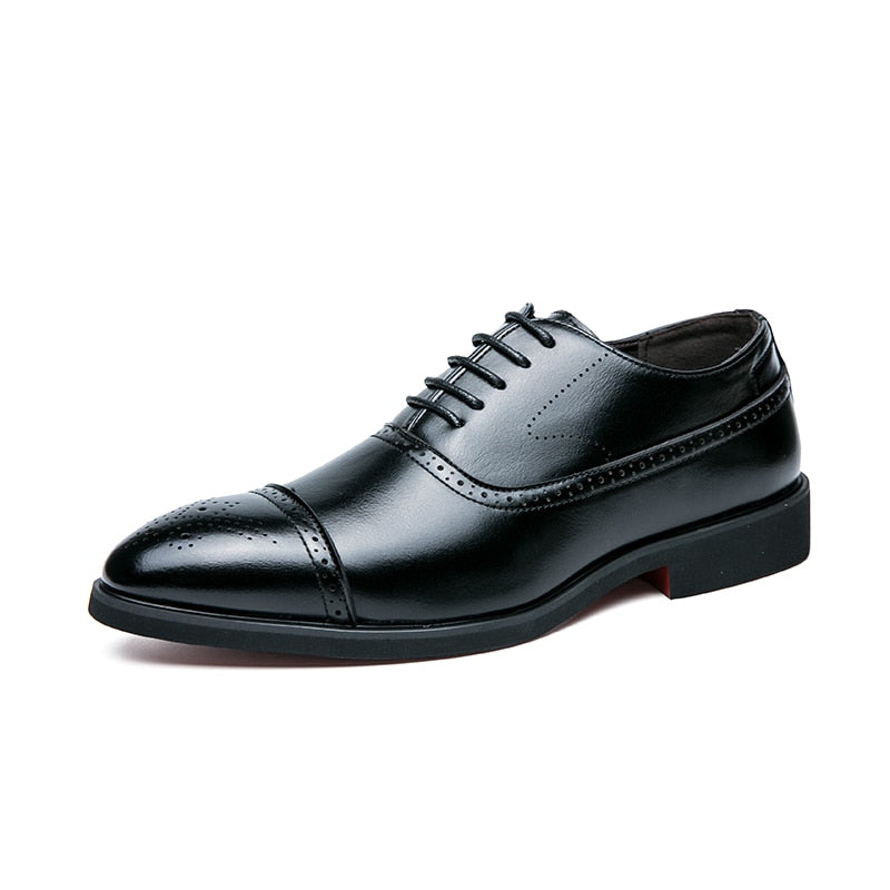 Modern Red Sole Oxfords for Men