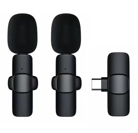 Compact Wireless Lapel Microphone for Multimedia Recording