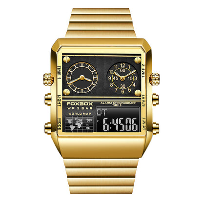 FOXBOX Elite Luminous Quartz Sports Watch