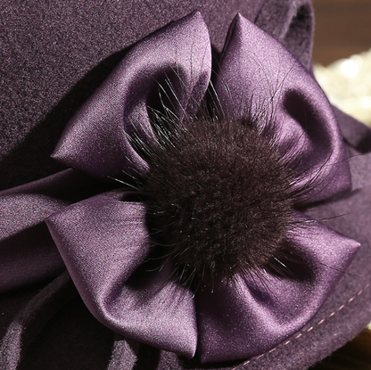 Vintage Woolen Charm Women's Hat