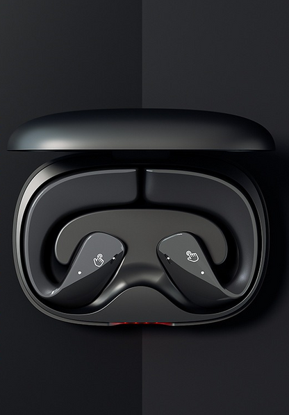 BoneTech TWS Bluetooth Earpiece with Noise Cancellation
