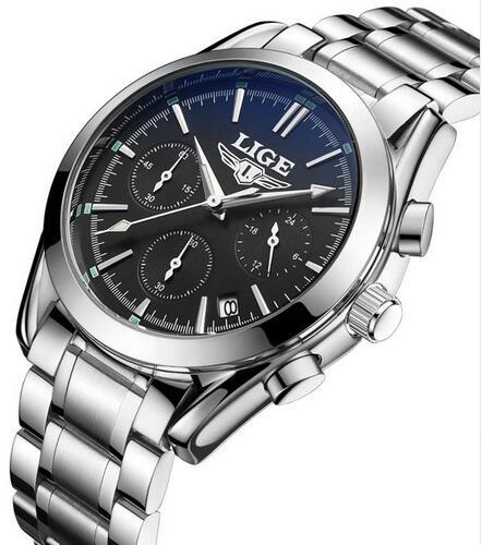 LIGE Men's All-Occasion Quartz Watch