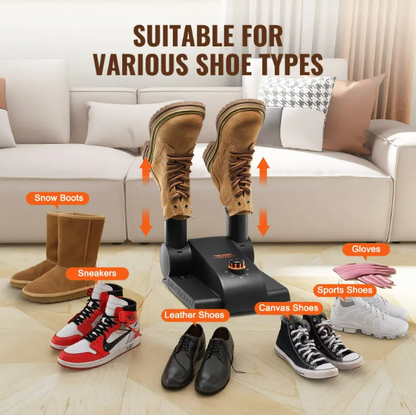 Compact Quick-Dry Footwear Dryer