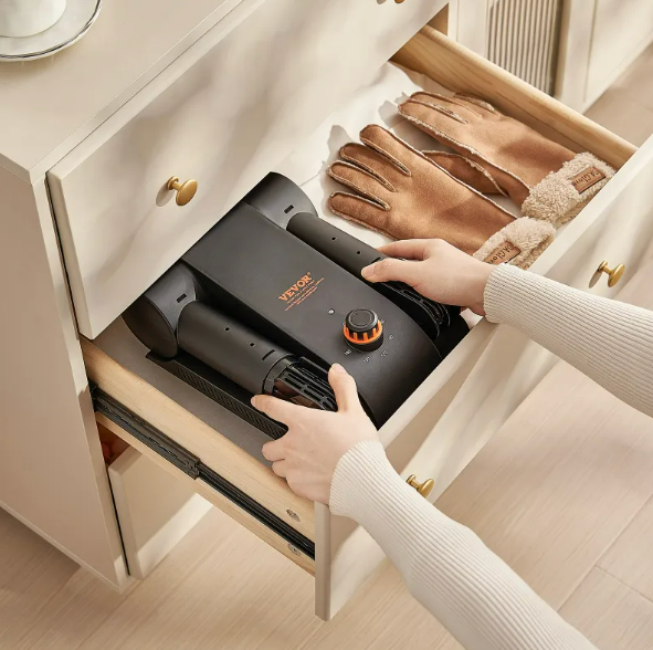 Compact Quick-Dry Footwear Dryer