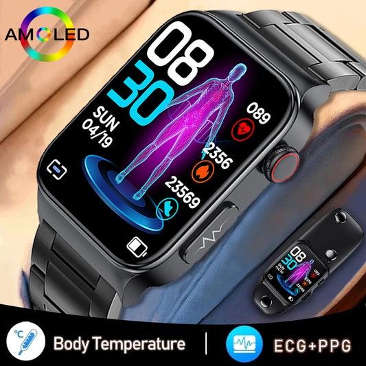 HealthMate: Iwashi le-ECG ne-Glucose elingangeni Emzimbeni