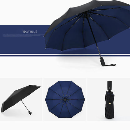 Dual Layer UV Shield Umbrella - Automatic