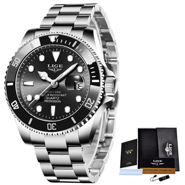 Elite Quartz Waterproof Watch