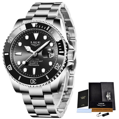 Elite Quartz Waterproof Watch
