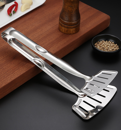 Deluxe Steel Grill Fish Spatula Clip
