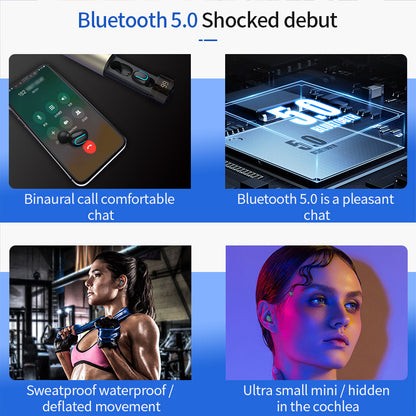 Ama-earbud angenawaya e-Q67 & Ihabhu Lamandla
