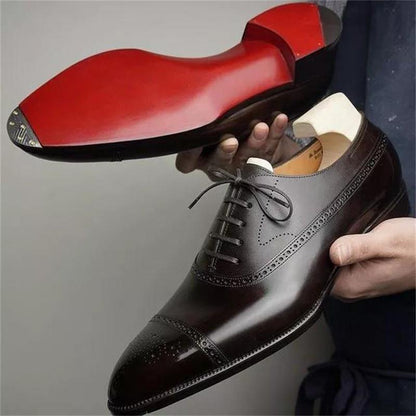 Modern Red Sole Oxfords for Men