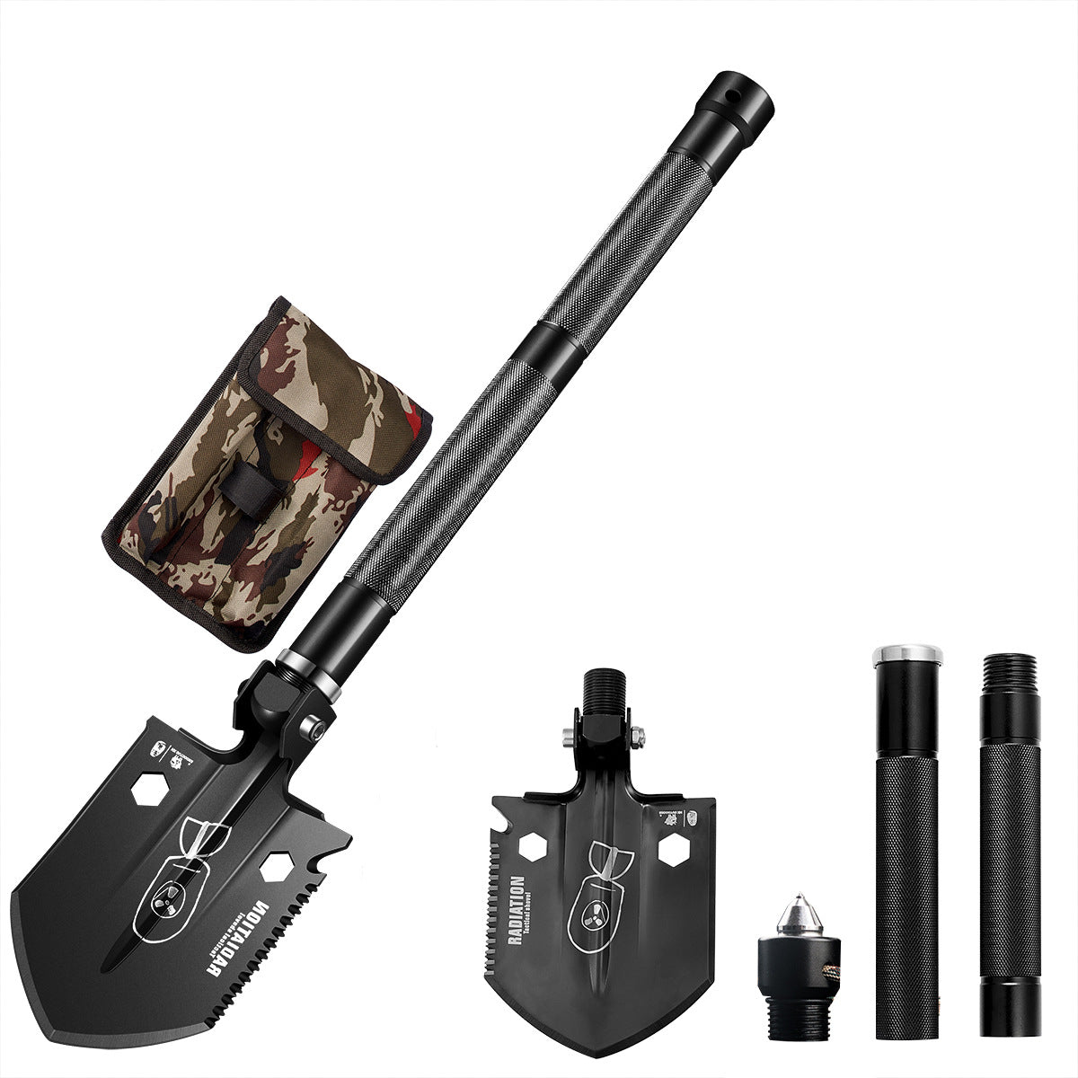 Compact Tactical Adventure Shovel