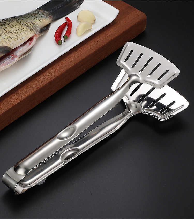 Deluxe Steel Grill Fish Spatula Clip