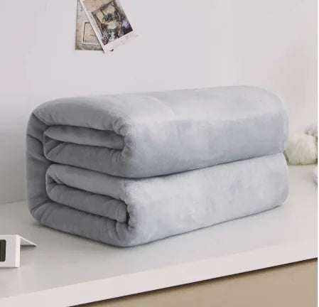 Plush Coral Fleece Blanket