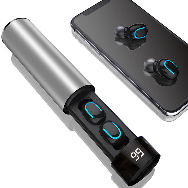 Ama-earbud angenawaya e-Q67 & Ihabhu Lamandla