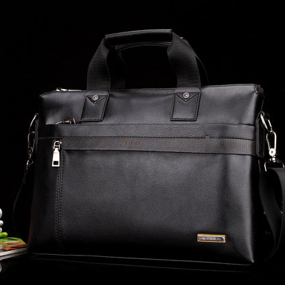 Elite Men's Sleek Business Shoulder Bag