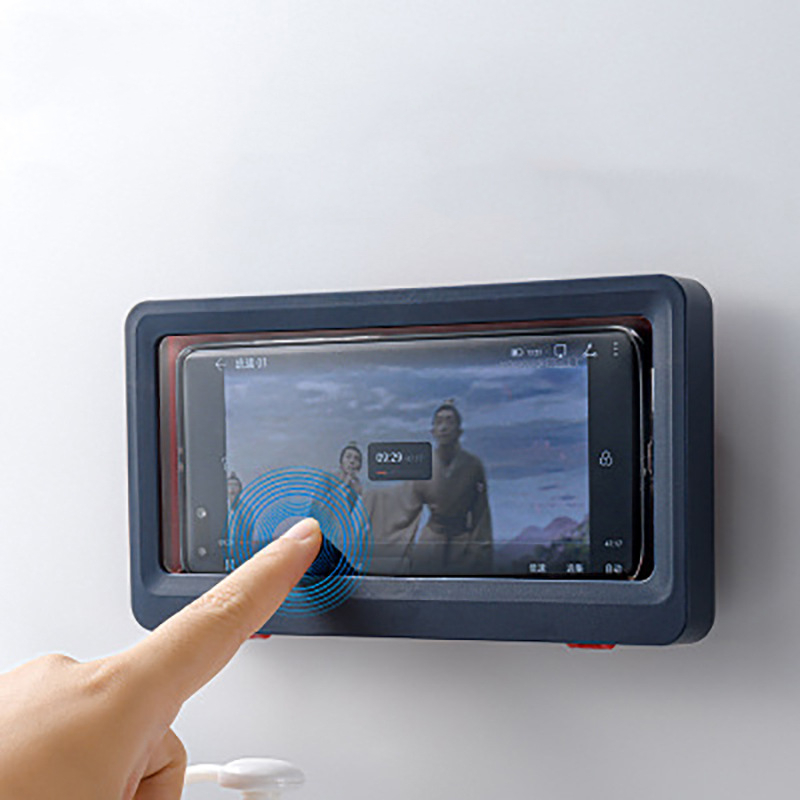 Fog-Free Wall-Mounted Phone Protector