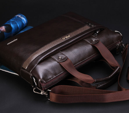 Elite Men's Sleek Business Shoulder Bag