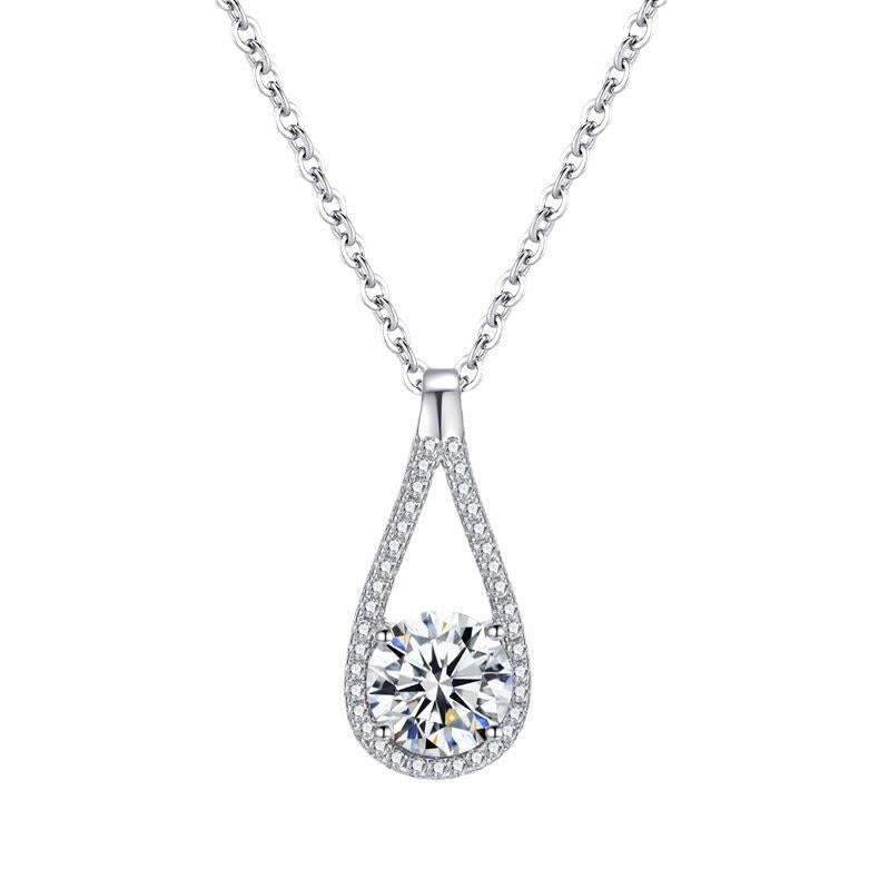 Elegant S925 Silver Heart Necklace