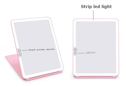 Isibuko se-LED Glamour Vanity