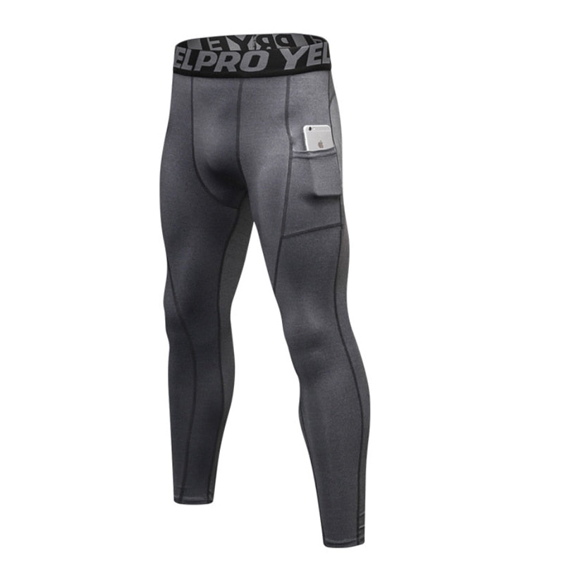 Elite Men's Performance Tights for Sports