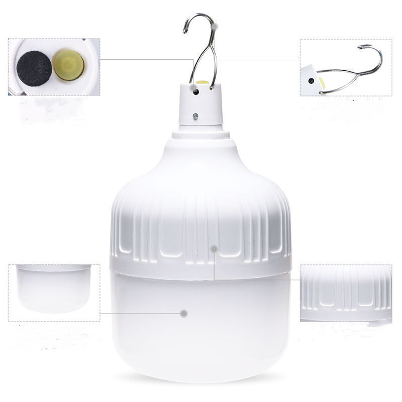 Outdoor LED Solar Emergency Bulb