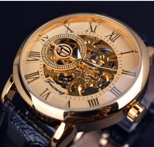 Men's Elegant Mechanical Timepiece