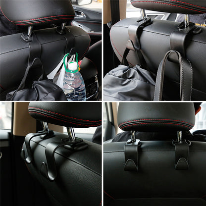 Sleek Car Seat Storage Hooks