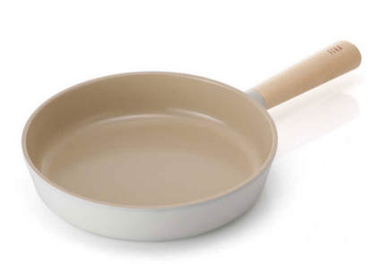 Korean White Ceramic Skillet