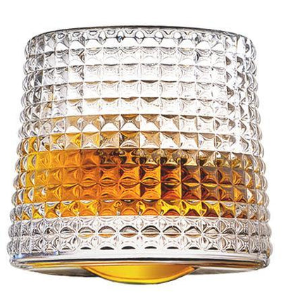 Deluxe Spinning Crystal Whiskey Glass