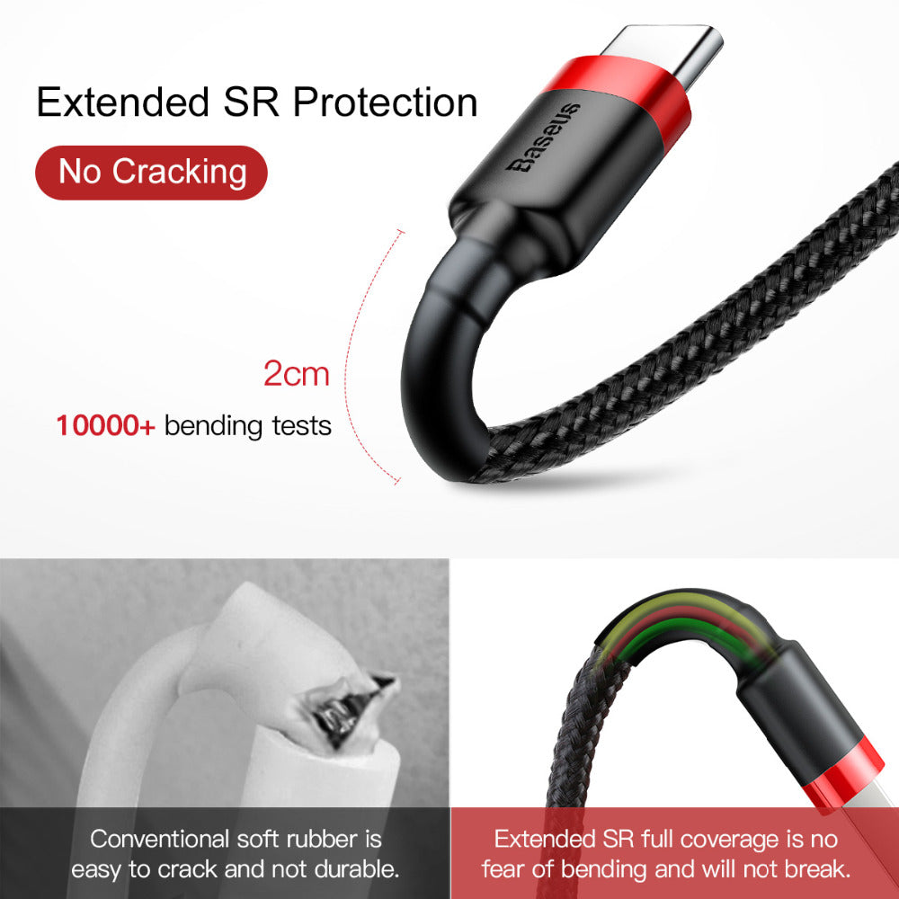 Baseus QuickCharge 3.0 USB-C Cable for Smart Devices