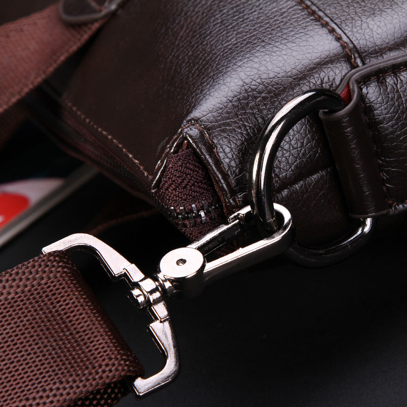 Elite Men's Sleek Business Shoulder Bag