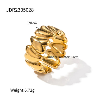 Elena Luxe Gold Band
