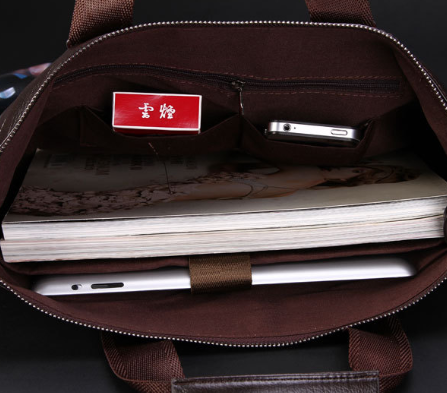 Elite Men's Sleek Business Shoulder Bag