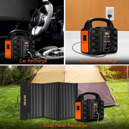 EcoCharge 150W Buite-Energiestasie 155Wh
