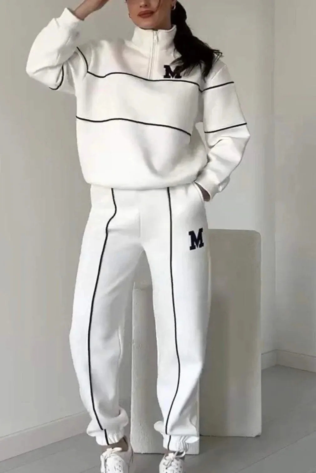 Casual Pullover Sweater Set