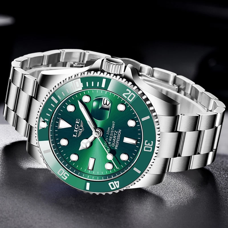 Elite Quartz Waterproof Watch